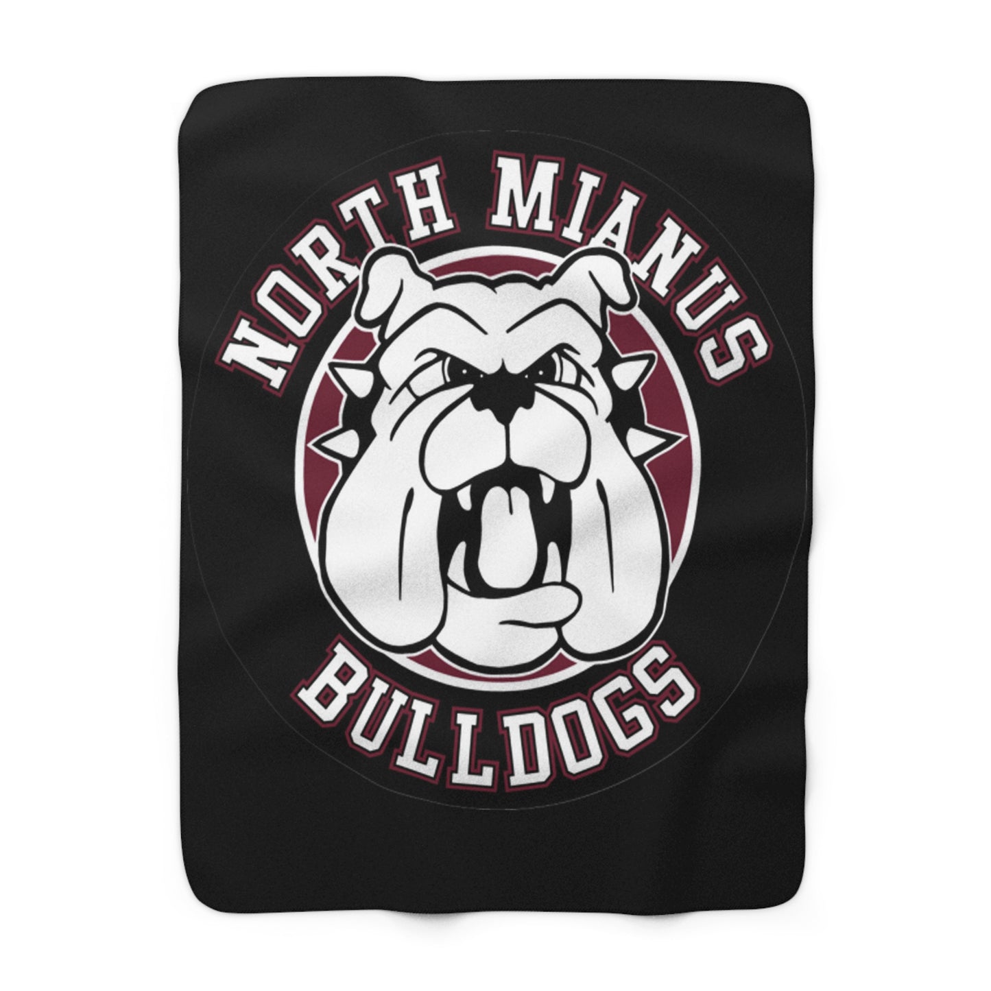 Bulldogs Sherpa Fleece Blanket