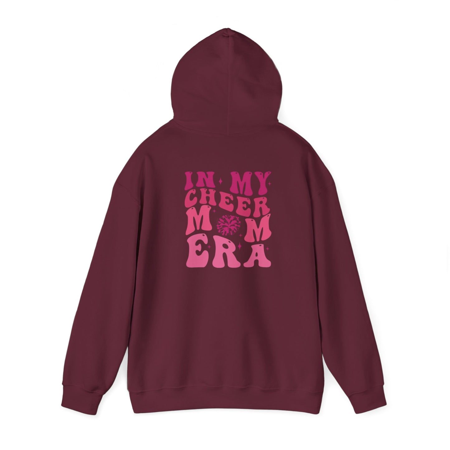Bulldogs Cheer ADULT Cheer Mom Era Unisex Heavy Blend™ Hooded Sweatshirt
