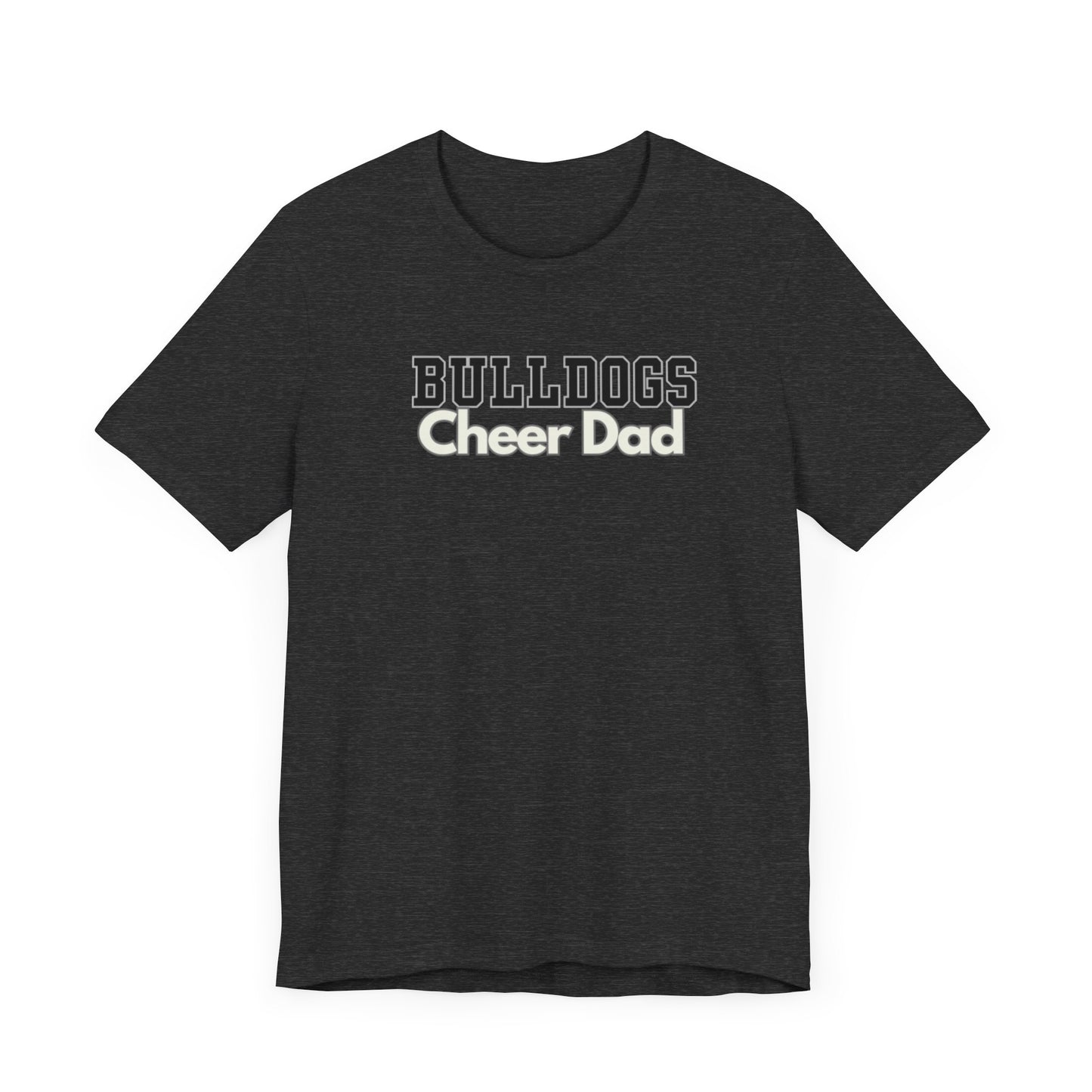 Bulldogs Cheer Unisex Jersey Short Sleeve Tee