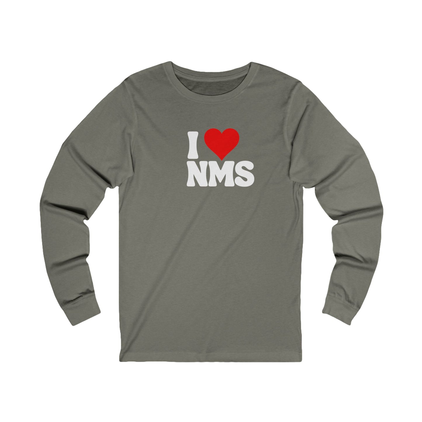 NMS I LOVE NMS Unisex Jersey Long Sleeve Tee