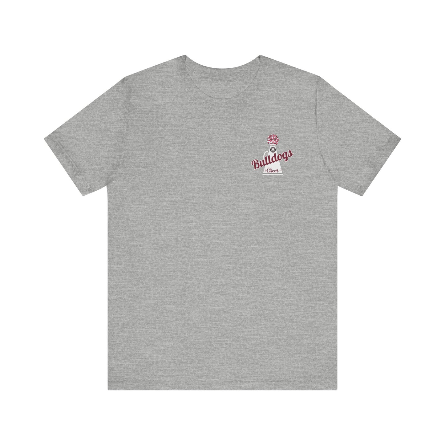 Bulldogs In My Cheerleader Era ADULT Unisex Jersey Short Sleeve Tee