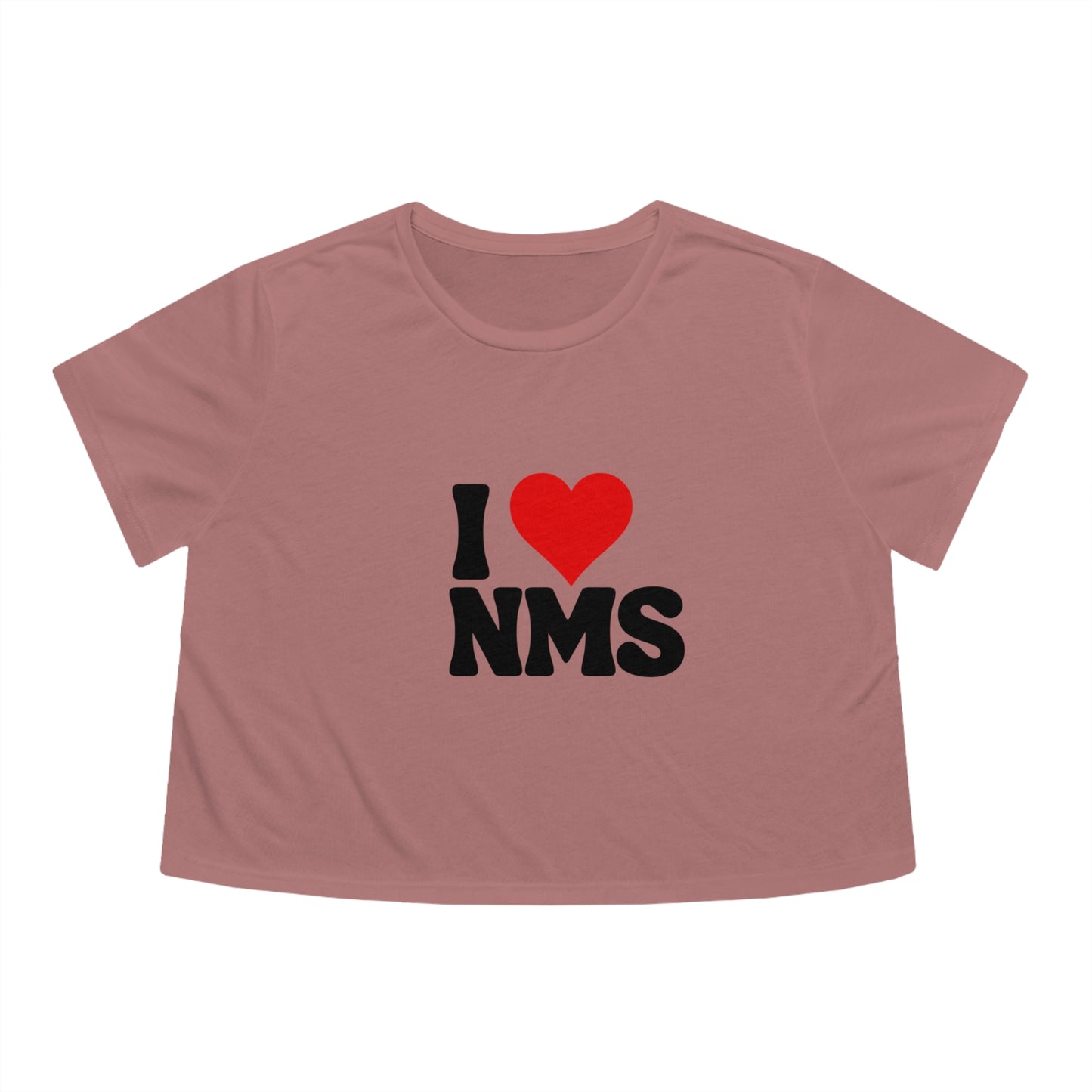 NMS I LOVE NMS crop top, WOmen's Flowy TEE