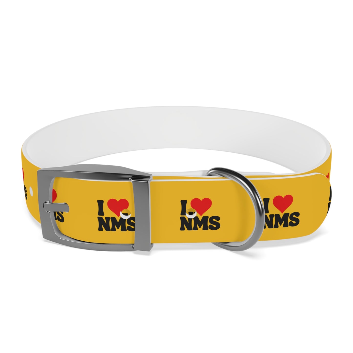 NMS I LOVE NMS Pet Collar YELLOW