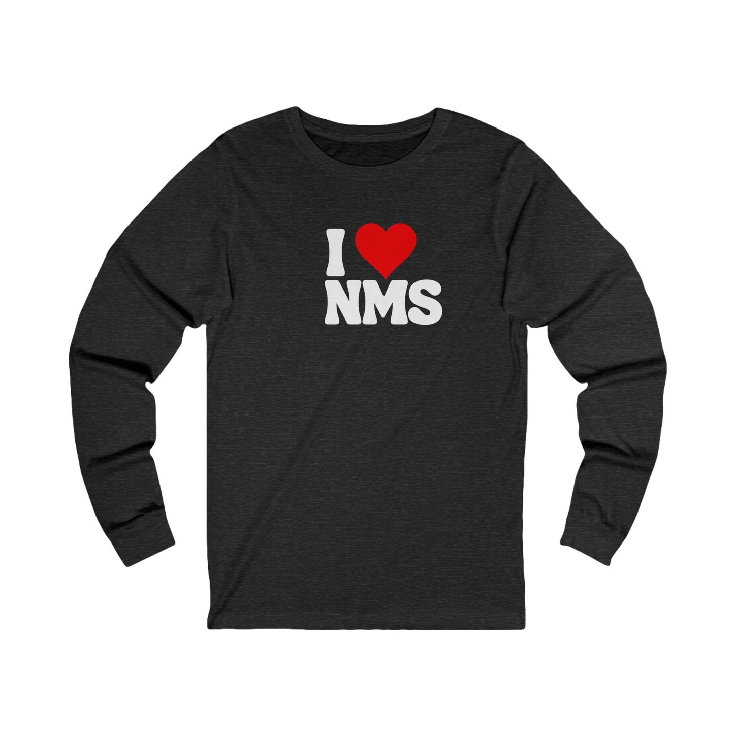 NMS I LOVE NMS Unisex Jersey Long Sleeve Tee