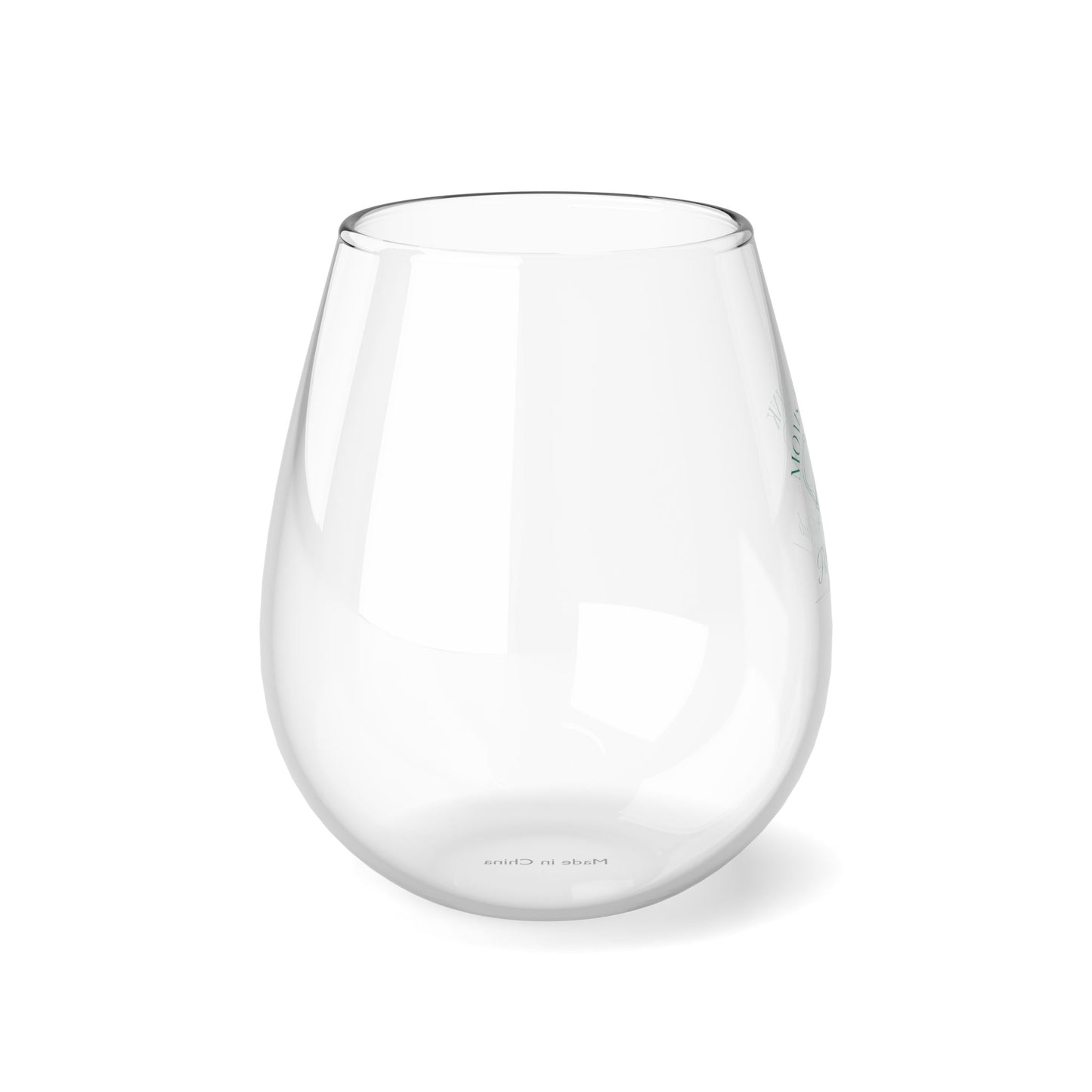 Pickleball Stemless Wine Glass, 11.75oz