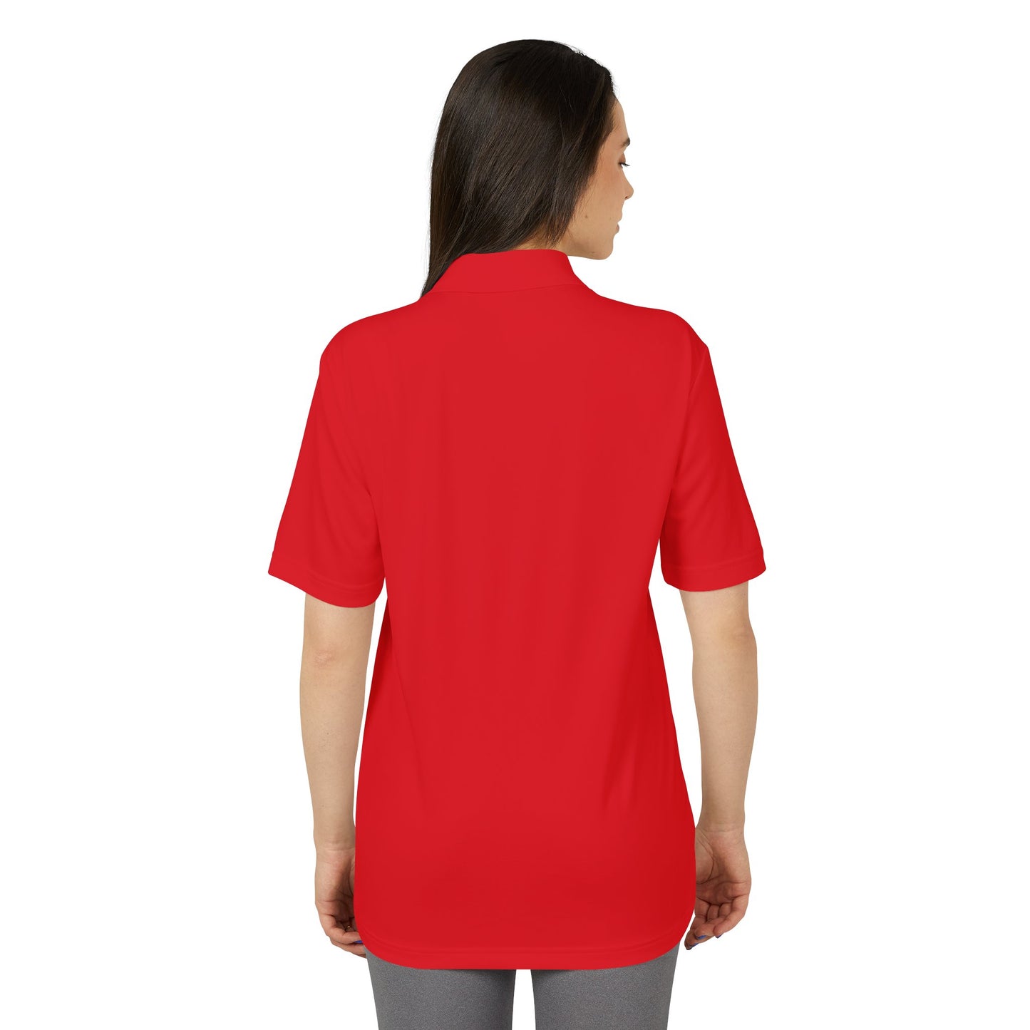 Greenwich G Performance Polo with Script 'G' Chest Logo — Men's Golf & Casual Athletic Shirt