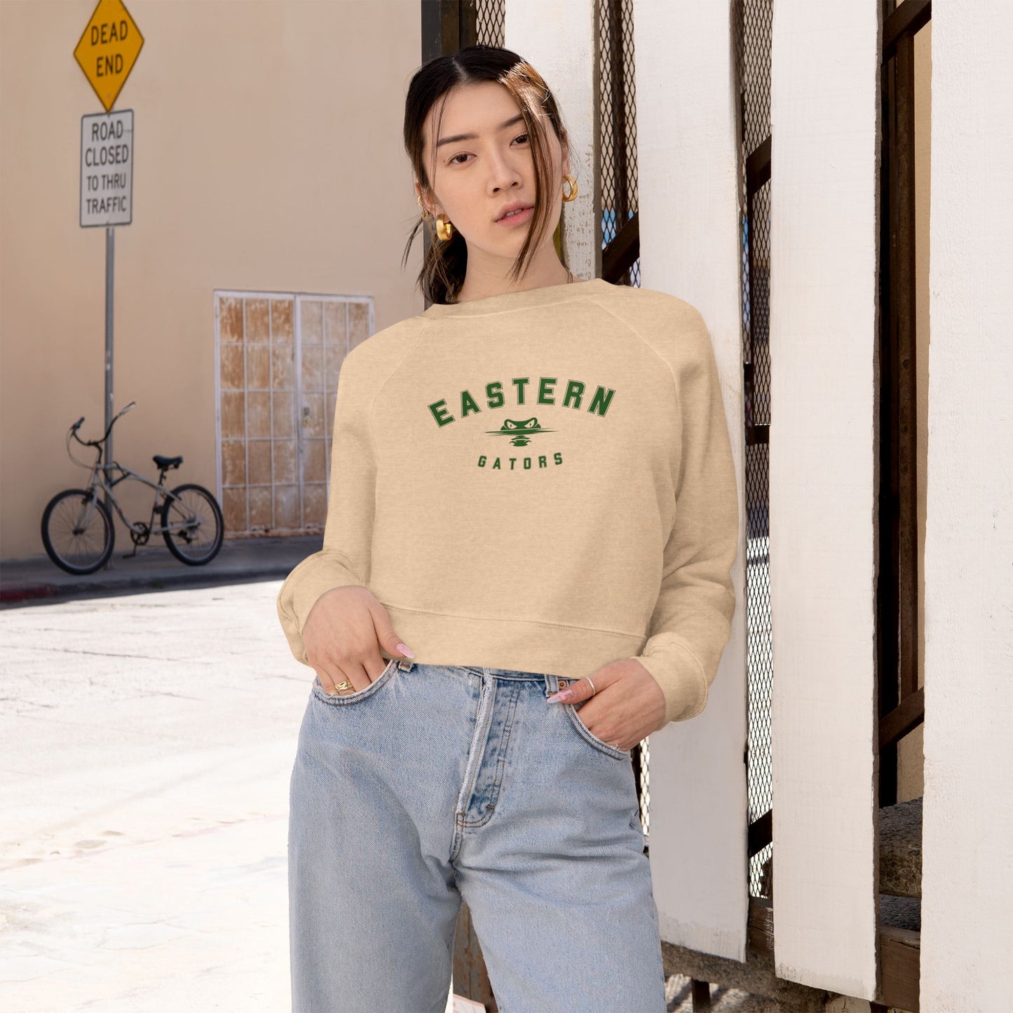 EMS Gators Women's Cropped Fleece Pullover