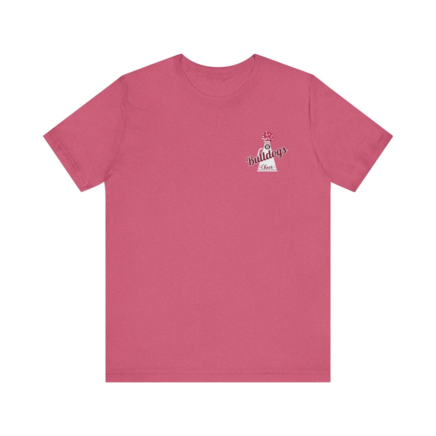 Bulldogs In My Cheerleader Era ADULT Unisex Jersey Short Sleeve Tee
