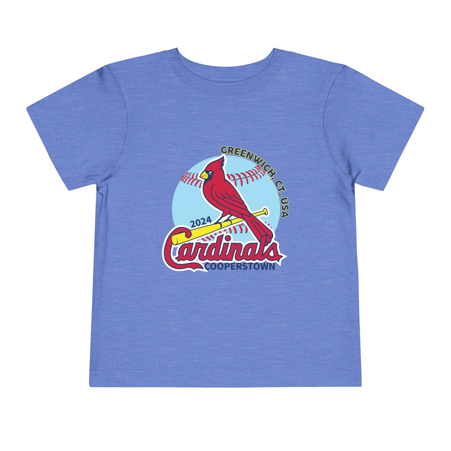 Cardinals Toddler Short Sleeve Tee Bella and Canvas