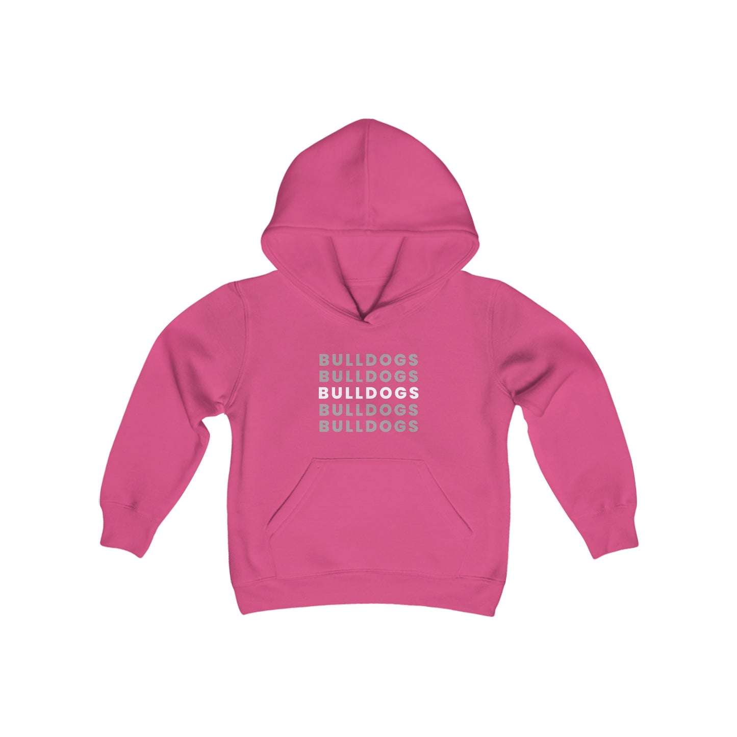 Bulldogs Cheer In My Cheer Era Hoodie Sweatshirt, Cheerleader Sweatshirt, Cheer Hoodie, Kids Cheer Youth Heavy Blend Hooded Sweatshirt