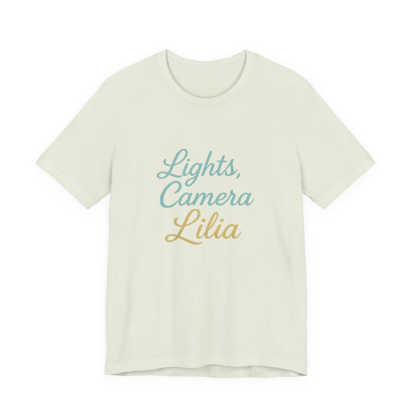 Lights, Camera, Action Unisex Tee for Movie Lovers, Birthday Gift, Casual Wear, Party Essential, Star-Themed Celebration