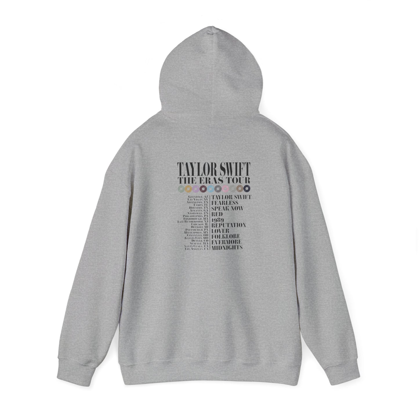 Taylor Swift Hoodie, Taylor Swift Eras Tour Hooded Sweatshirt, T-Swift hoodie, Gift for Her, Gift For Swiftie
