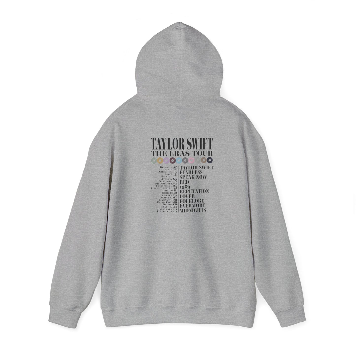 Taylor Swift Hoodie, Taylor Swift Eras Tour Hooded Sweatshirt, T-Swift hoodie, Gift for Her, Gift For Swiftie