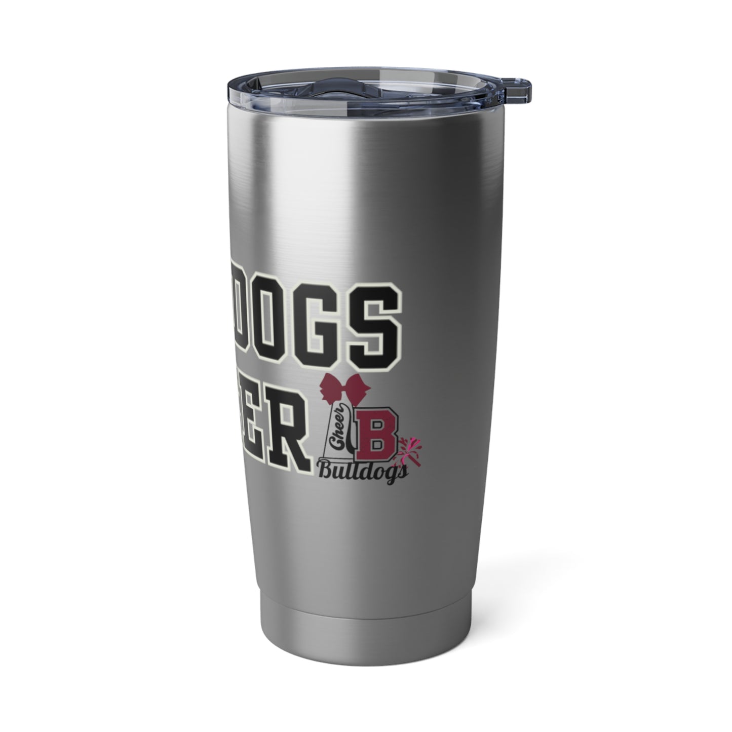 Bulldogs Cheer Competition Tumbler, Cheer Dad Gift, Beer Competition, Gift for Cheerleader, Gift for Cheer Family