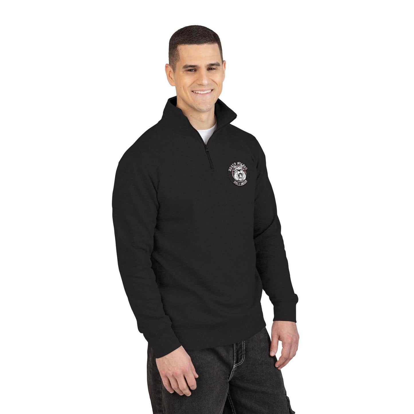 Cozy Embroidered Unisex Fleece Pullover, Perfect for Casual Outings, Gift for Her, Him, Holiday Sweater, Fall Fashion