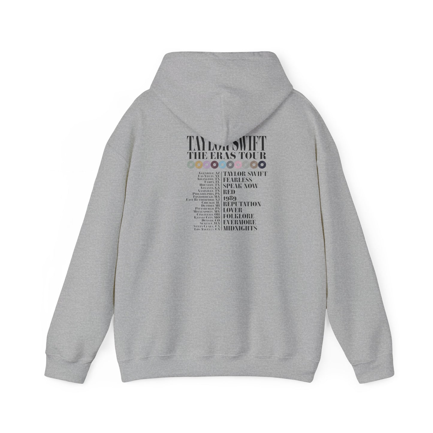 Taylor Swift Hoodie, Taylor Swift Eras Tour Hooded Sweatshirt, T-Swift hoodie, Gift for Her, Gift For Swiftie