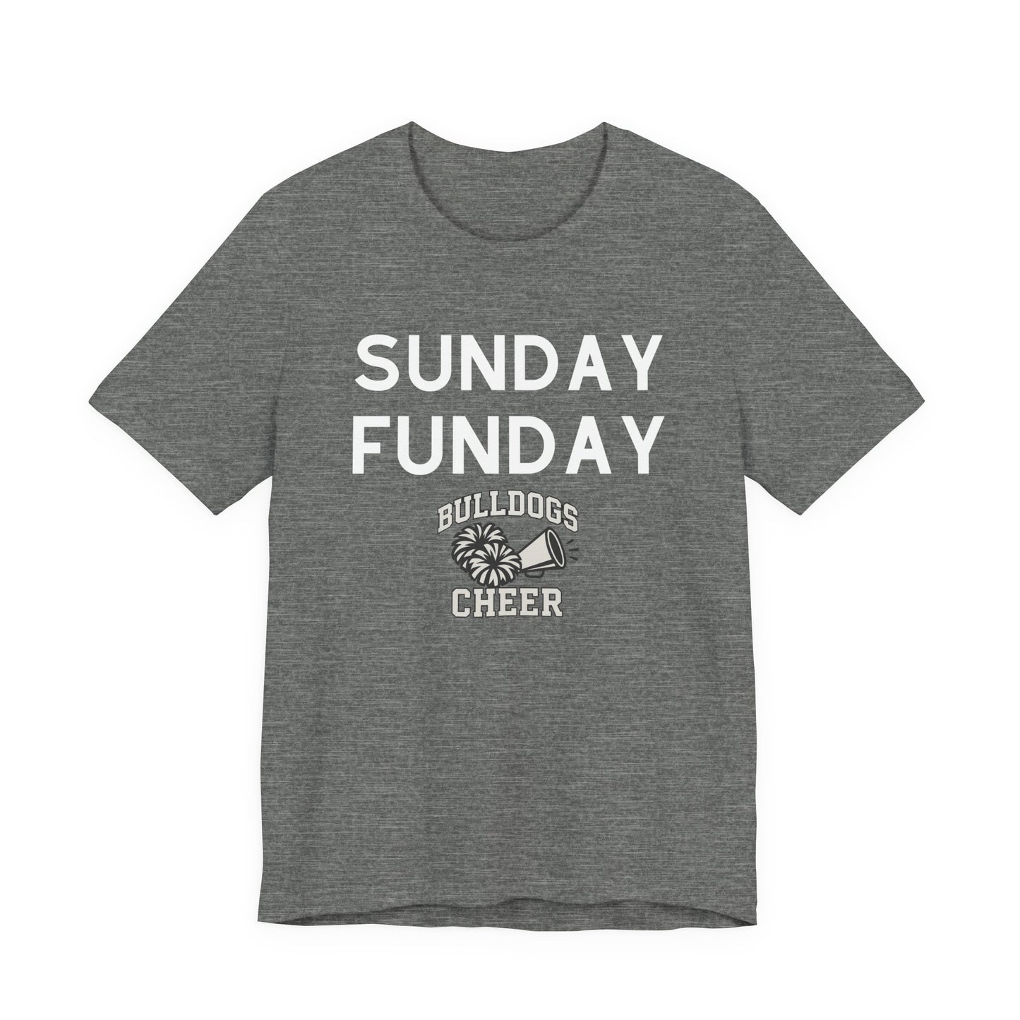 Sunday Funday T-Shirt, Bulldogs Cheer Shirt