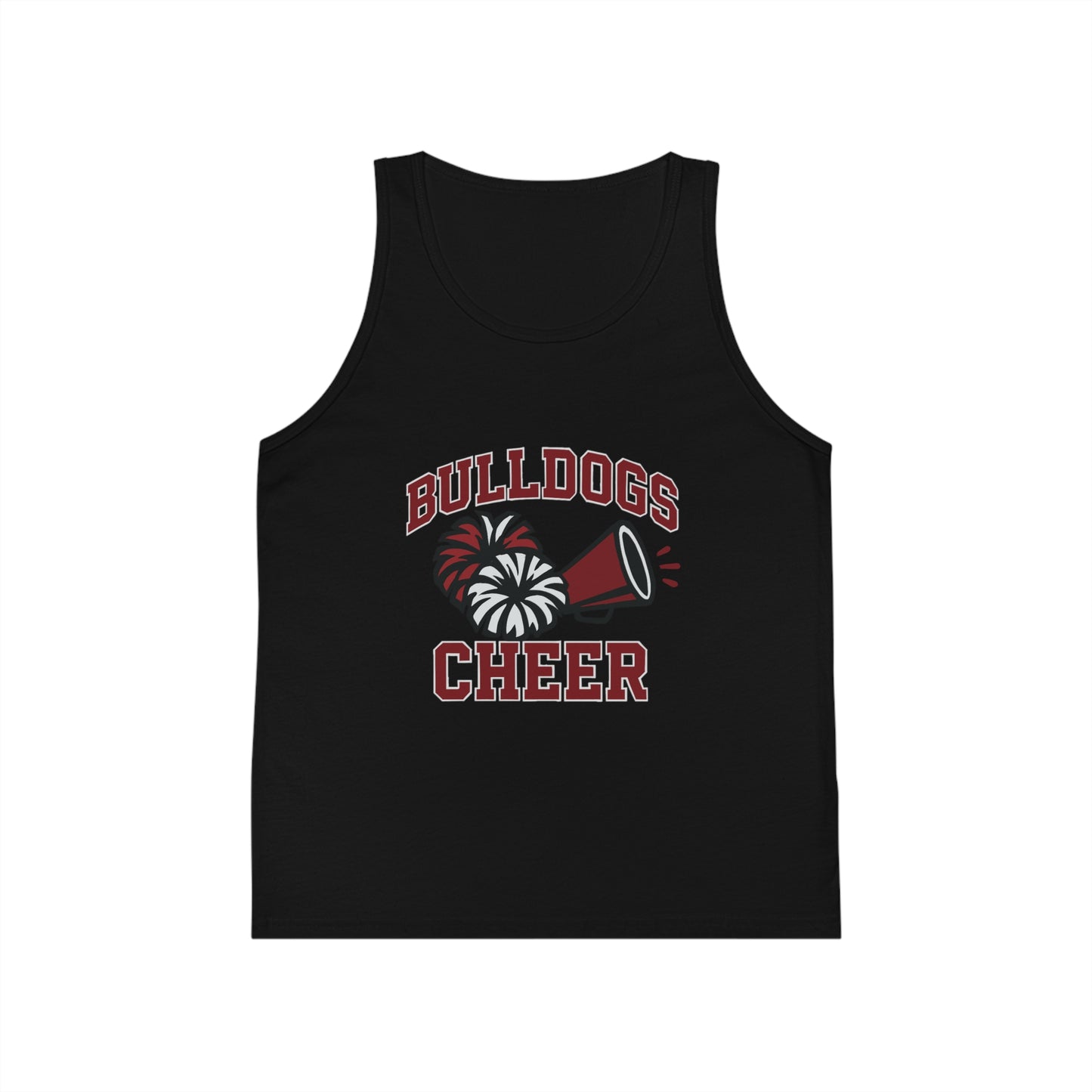 Bulldogs Cheer Girls Tank Top