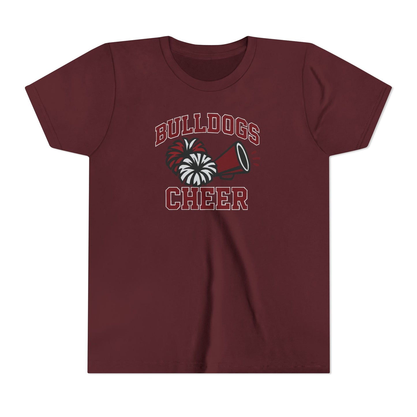 Bulldogs In My Cheerleader Era T-shirt, Soft Bella and Canvas Cheer Shirt, gift for cheerleader, gift for cheer kid