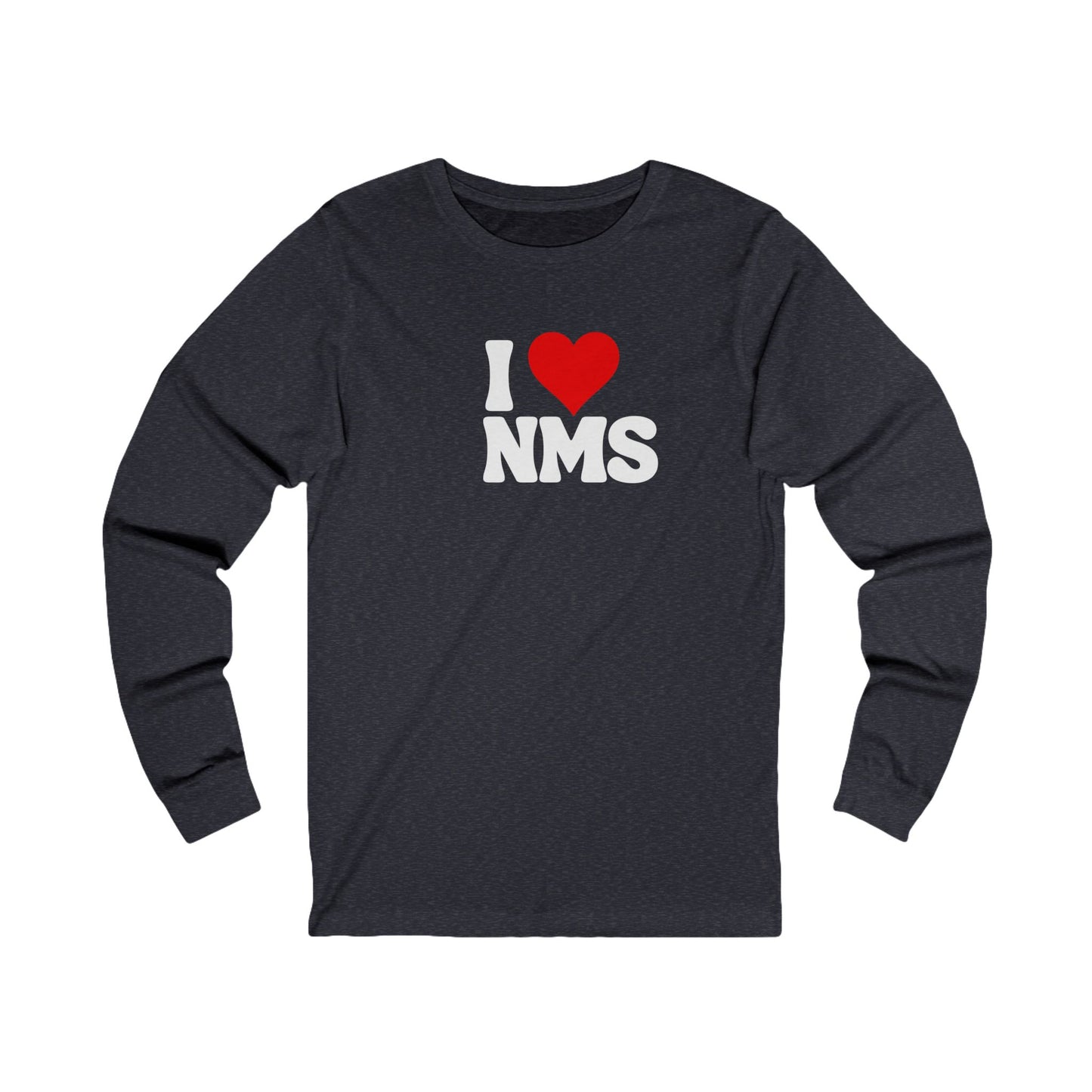 NMS I LOVE NMS Unisex Jersey Long Sleeve Tee