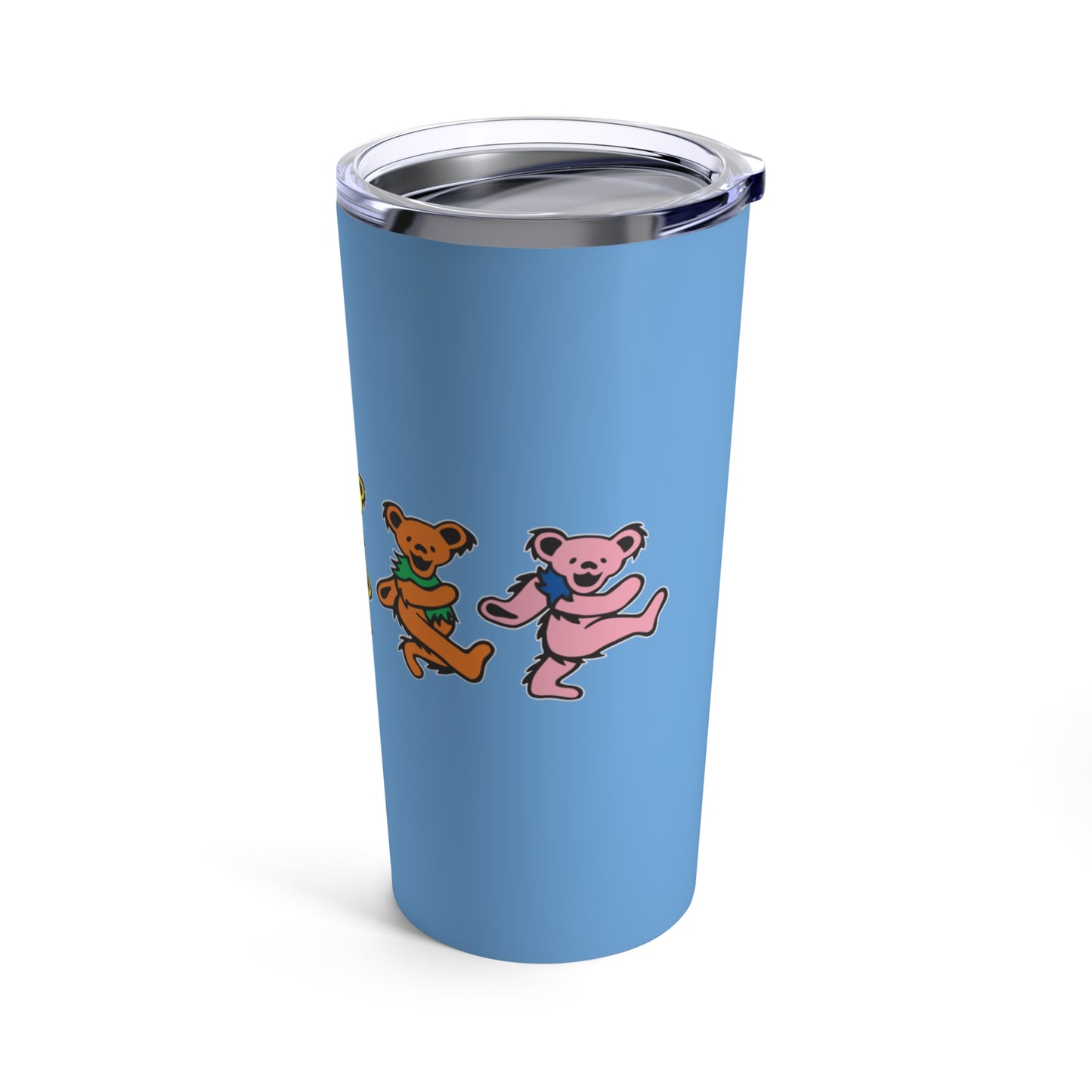 Grateful Dead Dancing Bears Tumbler, Gift for Music Fan, Gift for Dead Head, Gift for Him, Cute Bears Gift, Gift for Teen
