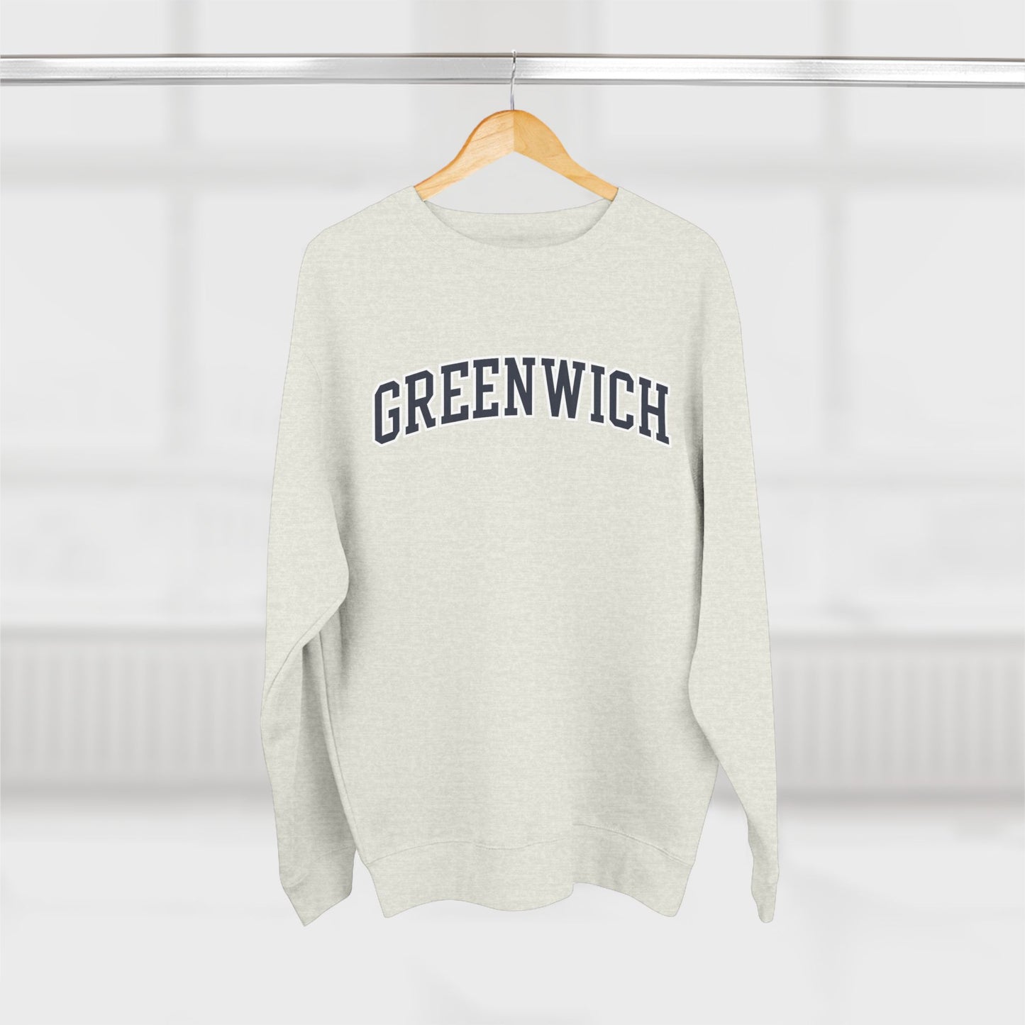 Greenwich Crewneck Sweatshirt — Classic Collegiate Pullover