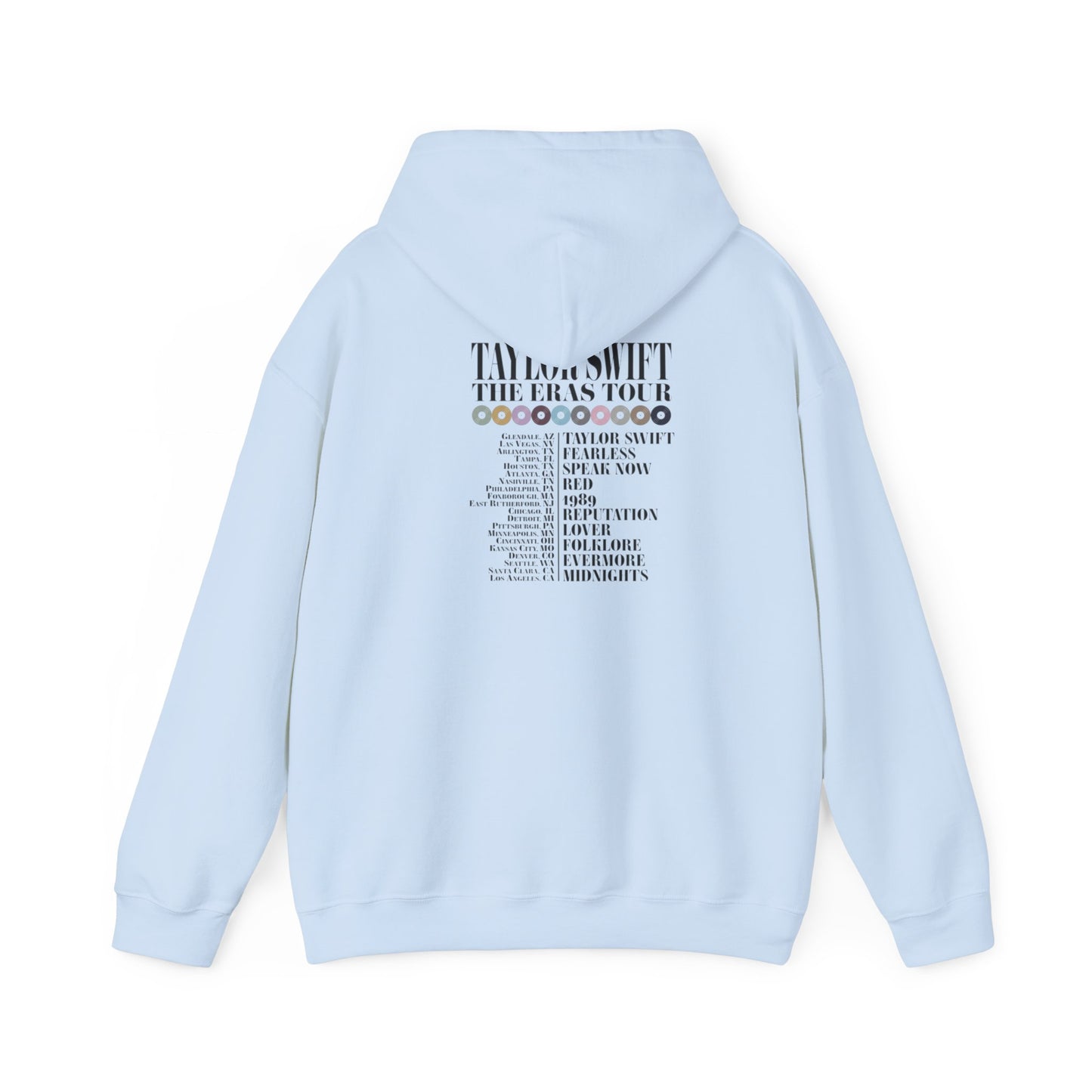 Taylor Swift Hoodie, Taylor Swift Eras Tour Hooded Sweatshirt, T-Swift hoodie, Gift for Her, Gift For Swiftie
