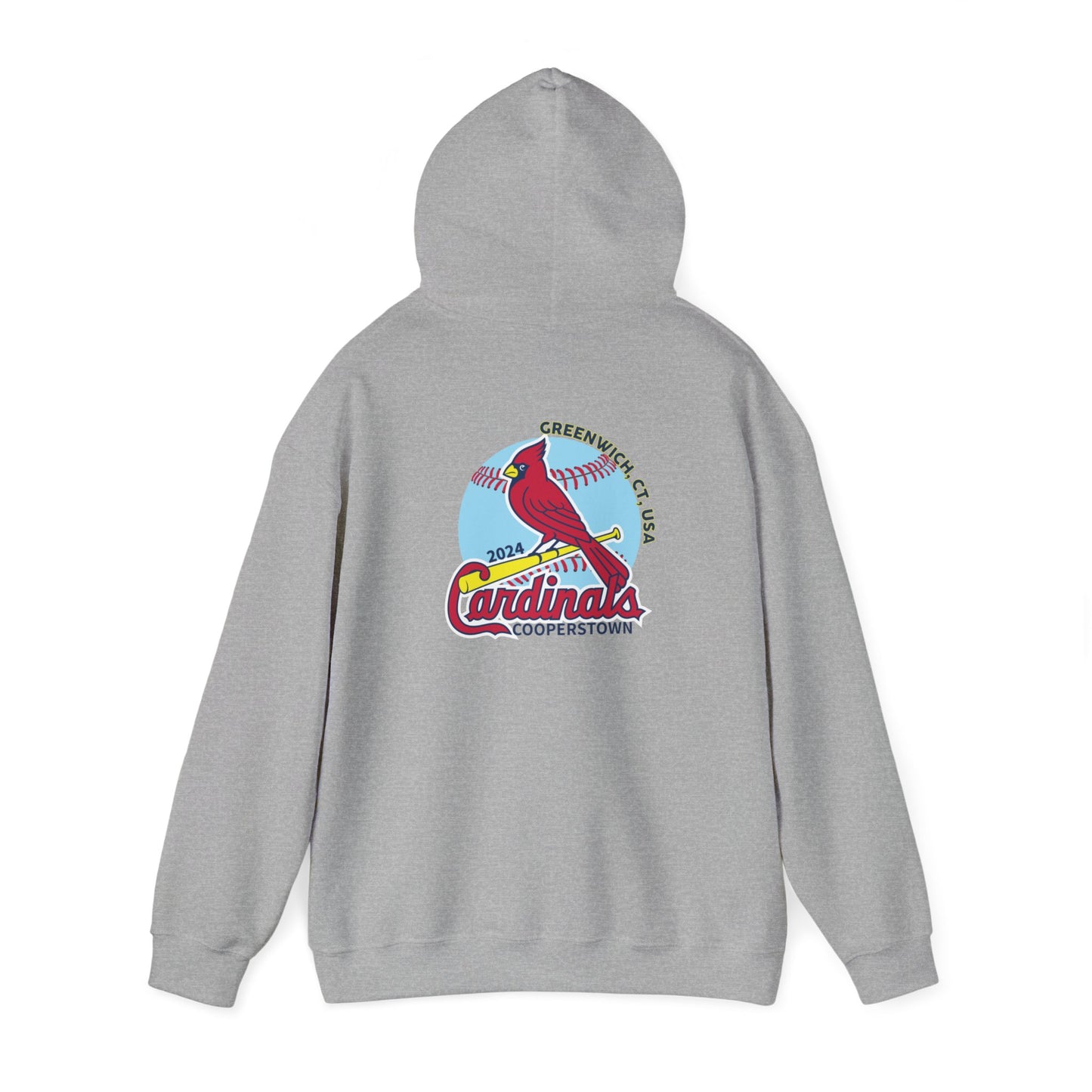 Cardinals Adult Unisex Heavy Blend™ Hooded Sweatshirt (Gilden)