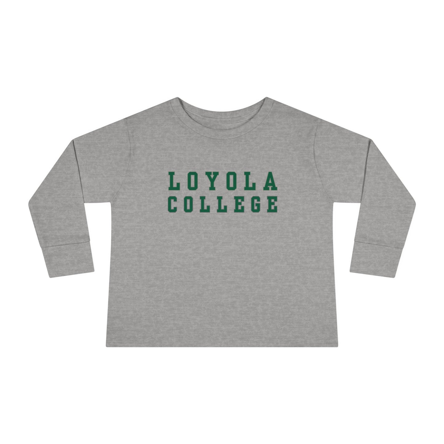 Loyola College "Vintage" Kids Long Sleeve Tee T-shirt, Gift for Loyola Alumni, Gift for Loyola Student, Go Greyhounds