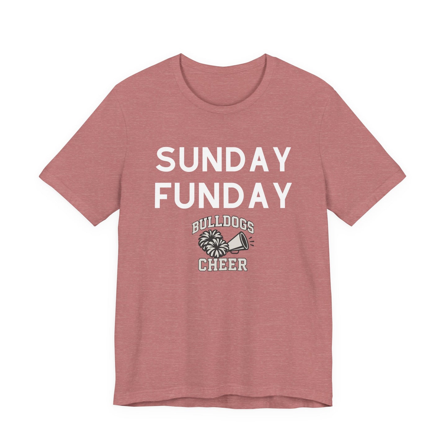 Sunday Funday T-Shirt, Bulldogs Cheer Shirt