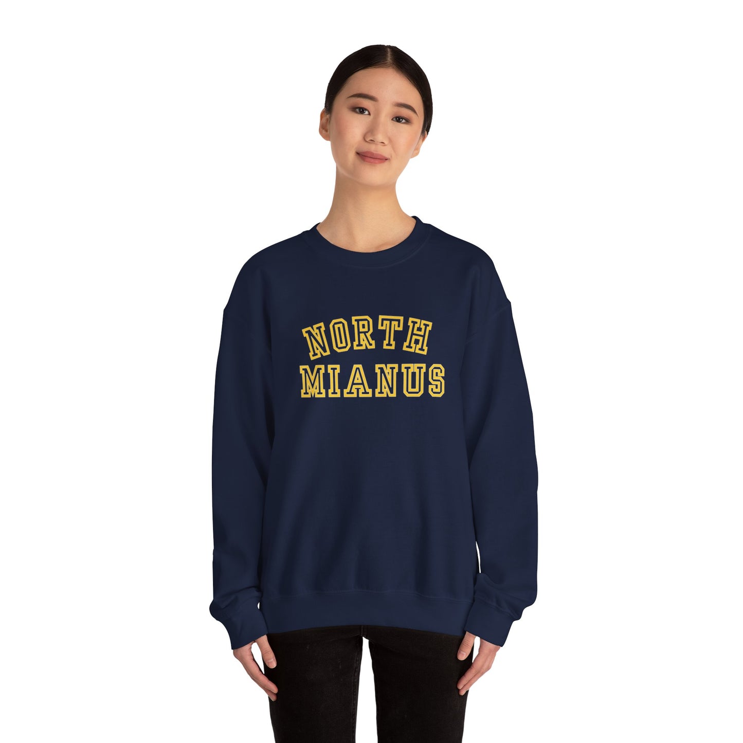 "Vintage" North Mianus Adult Unisex Heavy Blend™ Crewneck Sweatshirt