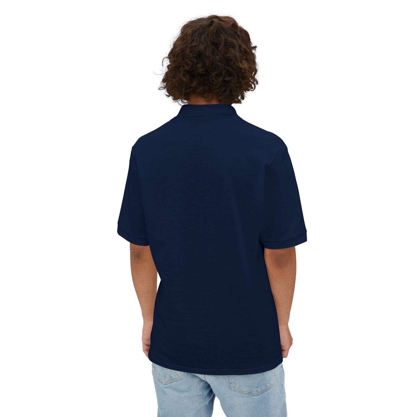 NMS North Mianus Grandpa Men's Piqué Polo