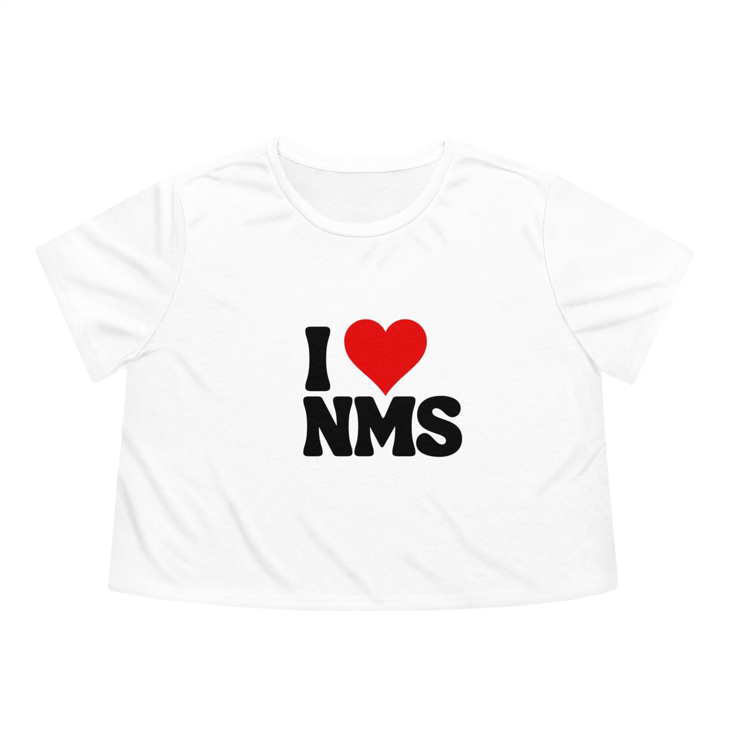 NMS I LOVE NMS crop top, WOmen's Flowy TEE