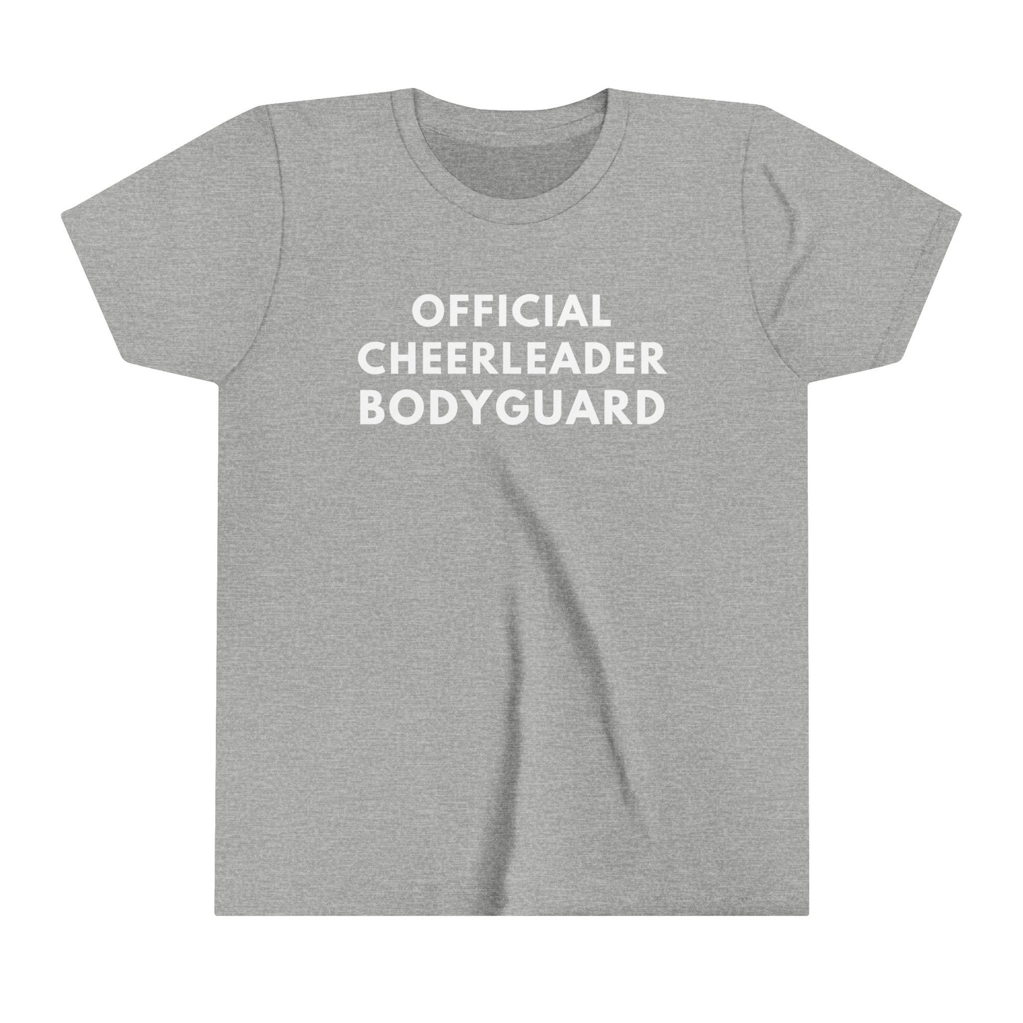 Official Cheerleader Bodyguard, Fear the Bro, Cheer Brother Shirt, Gift for cheerlearder gift for cheerleader brother