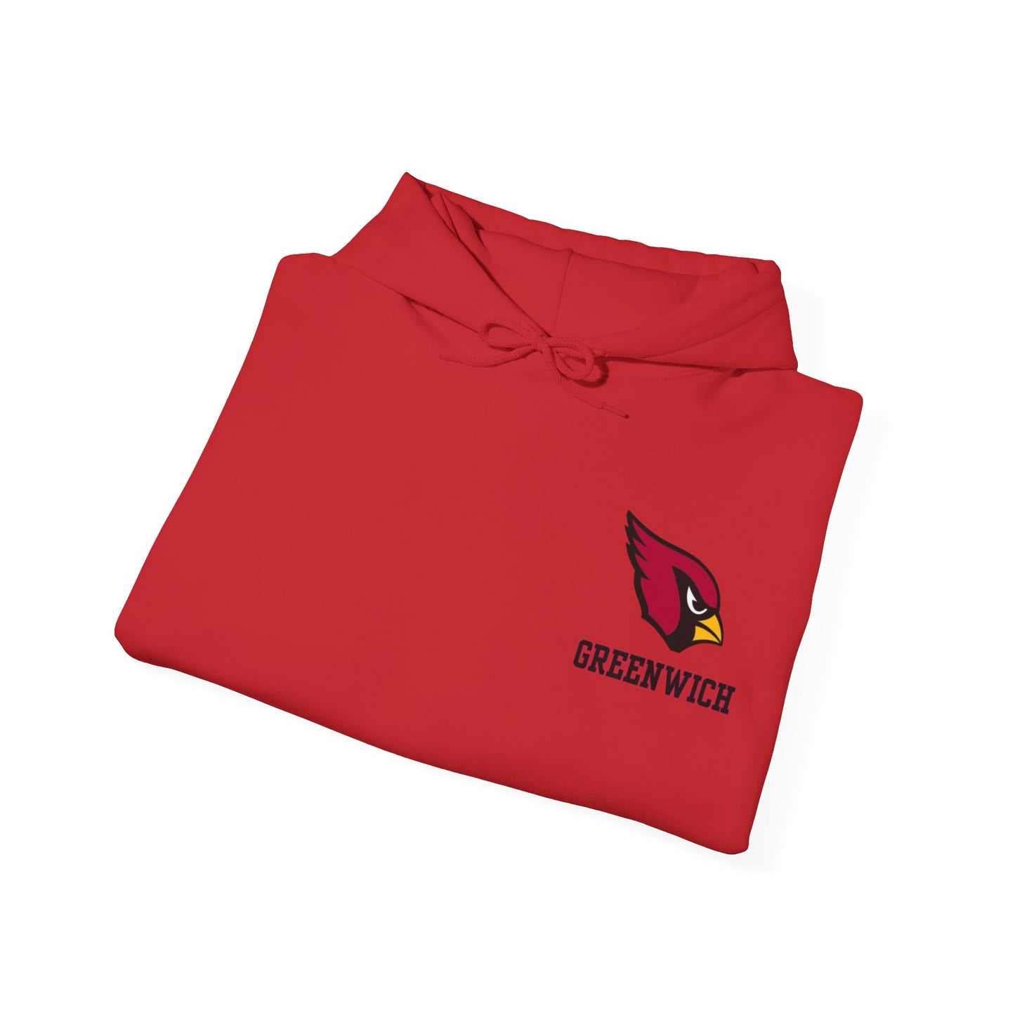 Greenwich Cardinals hoodie, Gift for Graduate, Gift for GHS Student, Unisex Heavy Blend™ Hooded Sweatshirt