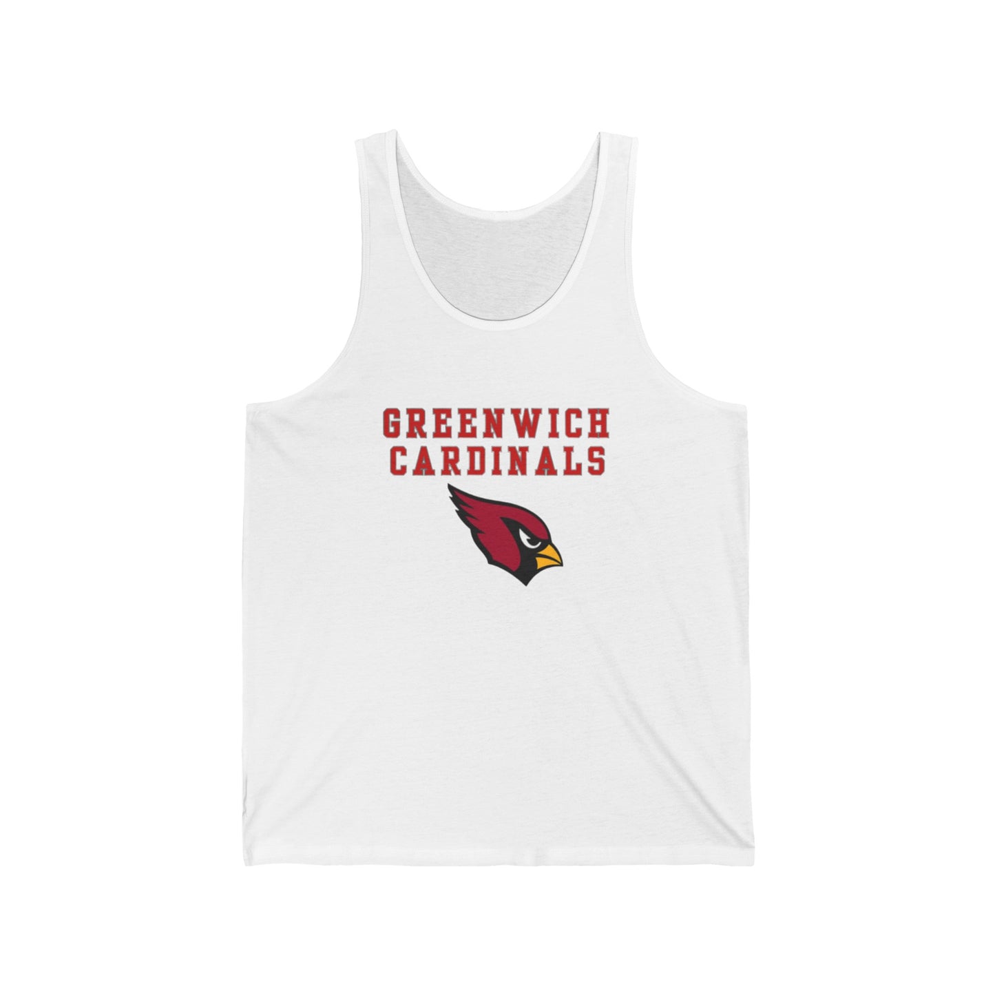 GHS Greenwich Cardinals Unisex Jersey Tank