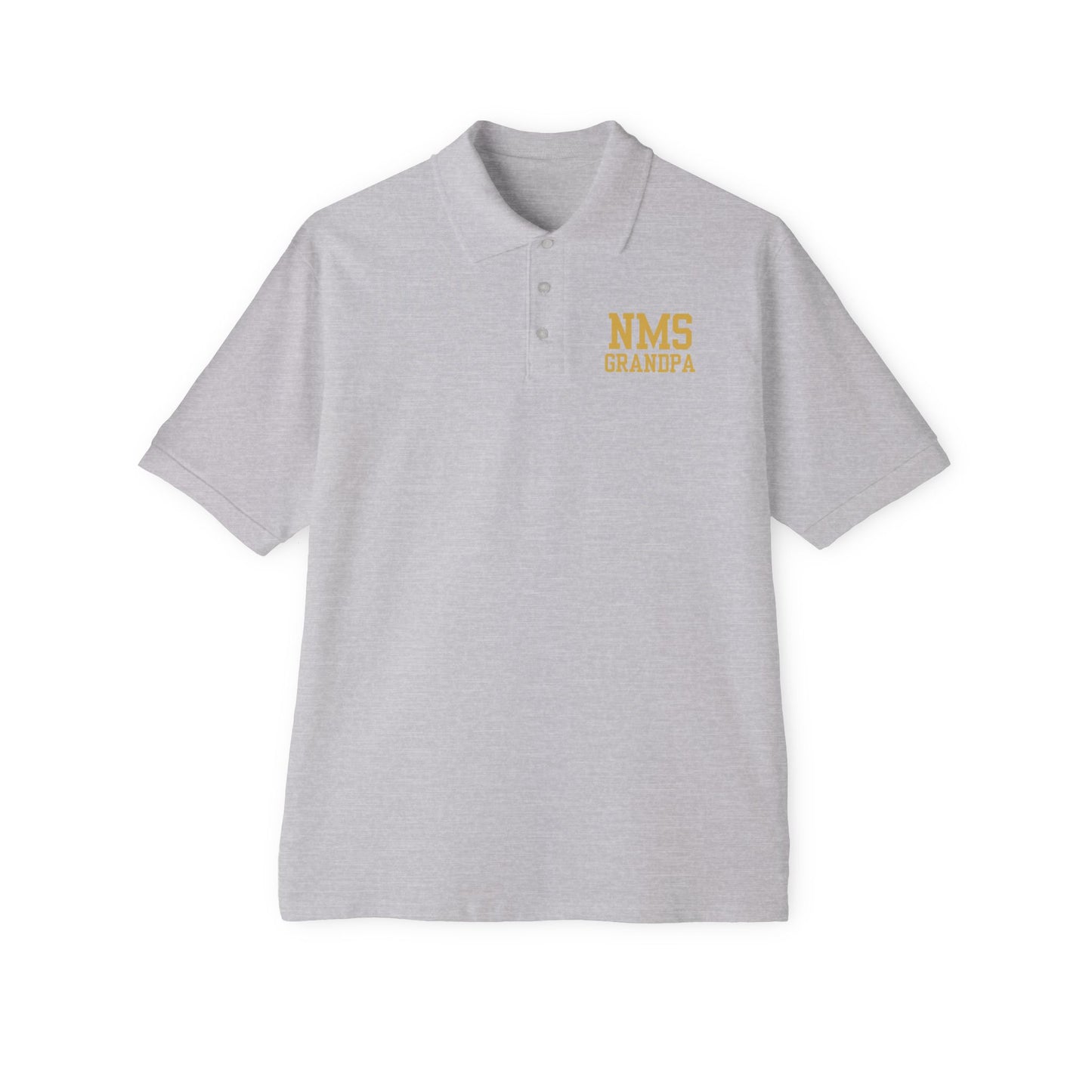 NMS North Mianus Grandpa Men's Piqué Polo