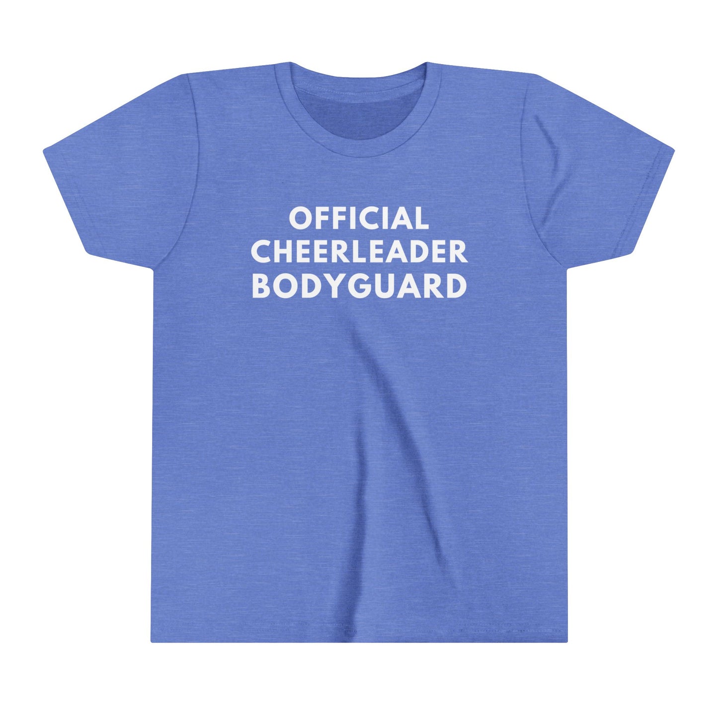 Official Cheerleader Bodyguard, Fear the Bro, Cheer Brother Shirt, Gift for cheerlearder gift for cheerleader brother