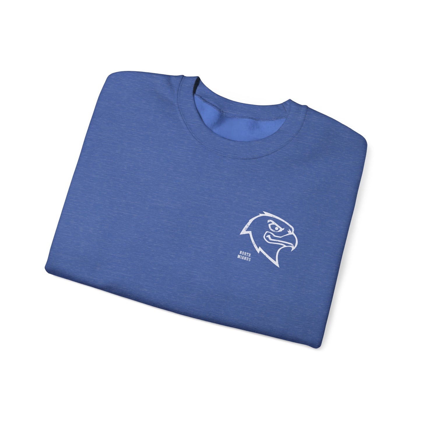 NMS Hawks Cozy Adult Collegiate Sweatshirt, Unisex Crewneck