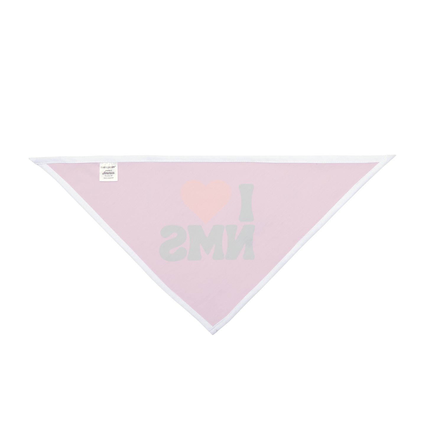NMS I LOVE NMS Pet Bandana, Dog Adopt Me Bandana, Dog customizable bandana, Dog Collar Bandana, Adopt Me Bandana