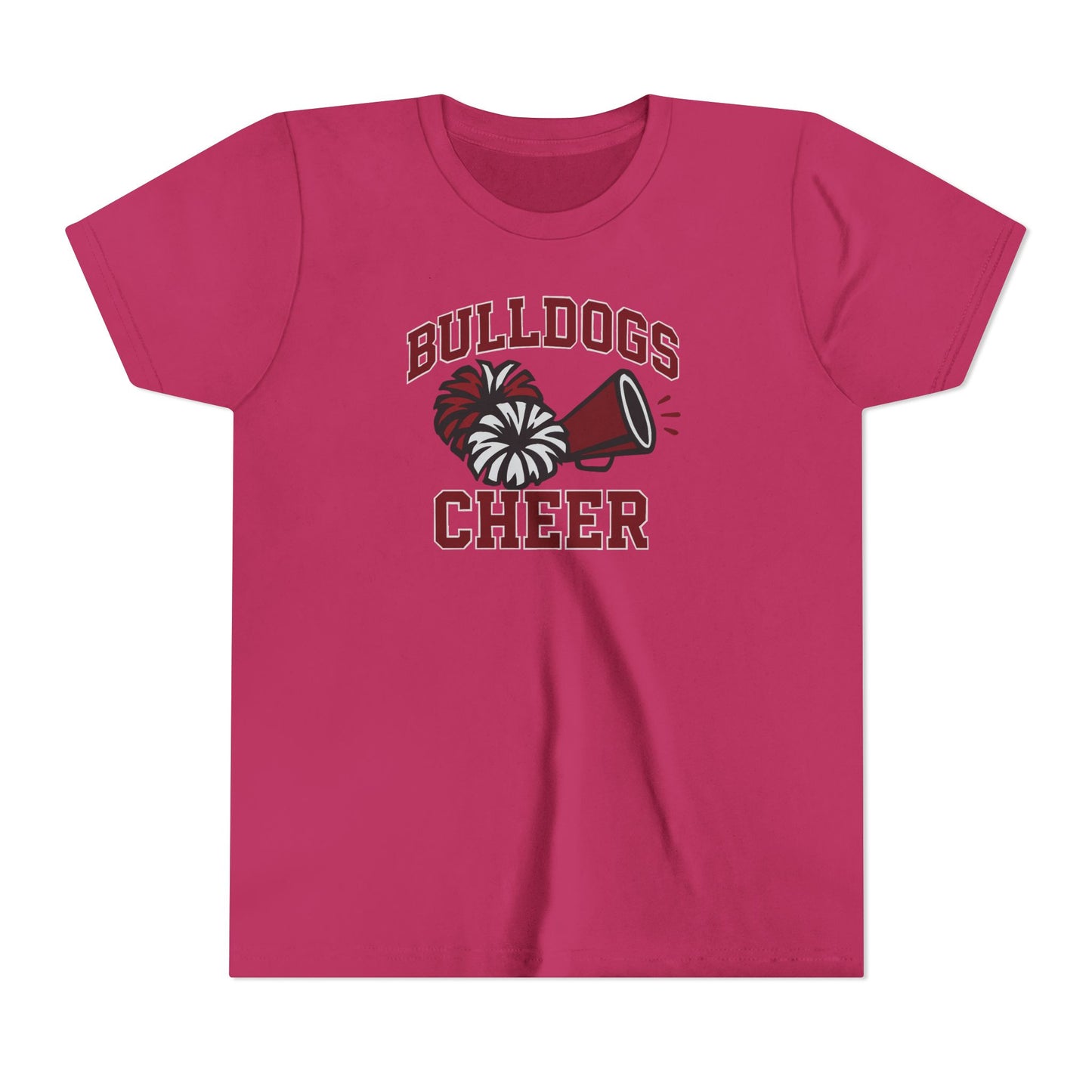Bulldogs In My Cheerleader Era T-shirt, Soft Bella and Canvas Cheer Shirt, gift for cheerleader, gift for cheer kid
