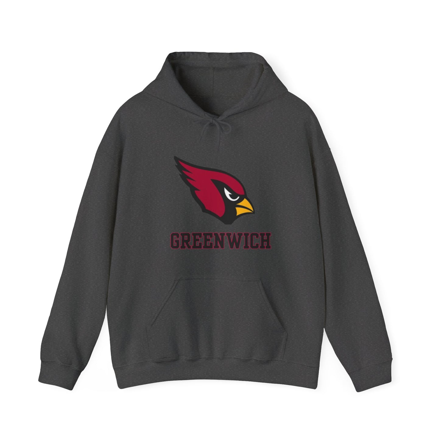 Greenwich white hoodie, Gift for Graduate, Gift for GHS Student, Unisex Heavy Blend™ Hooded Sweatshirt