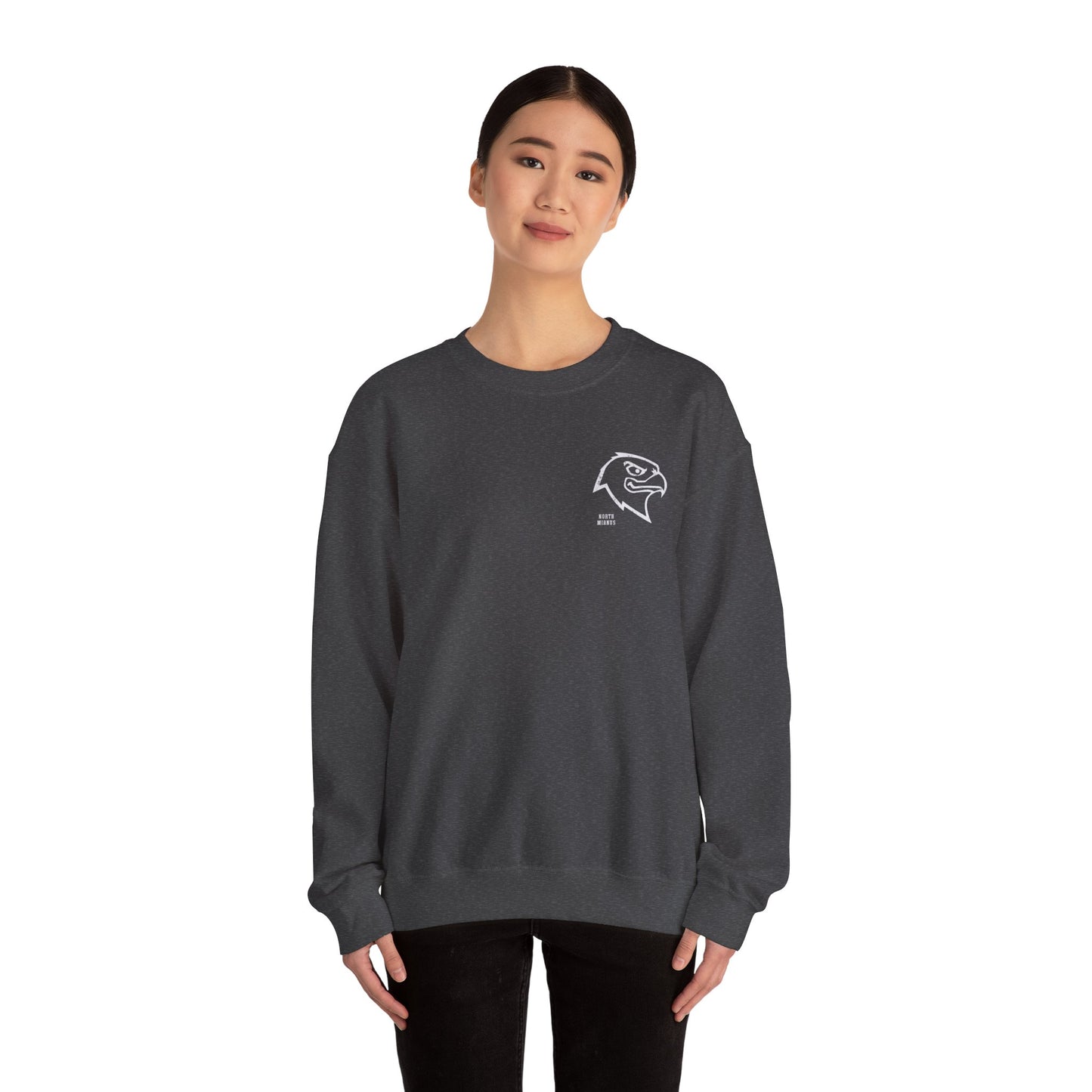 NMS Hawks Cozy Adult Collegiate Sweatshirt, Unisex Crewneck