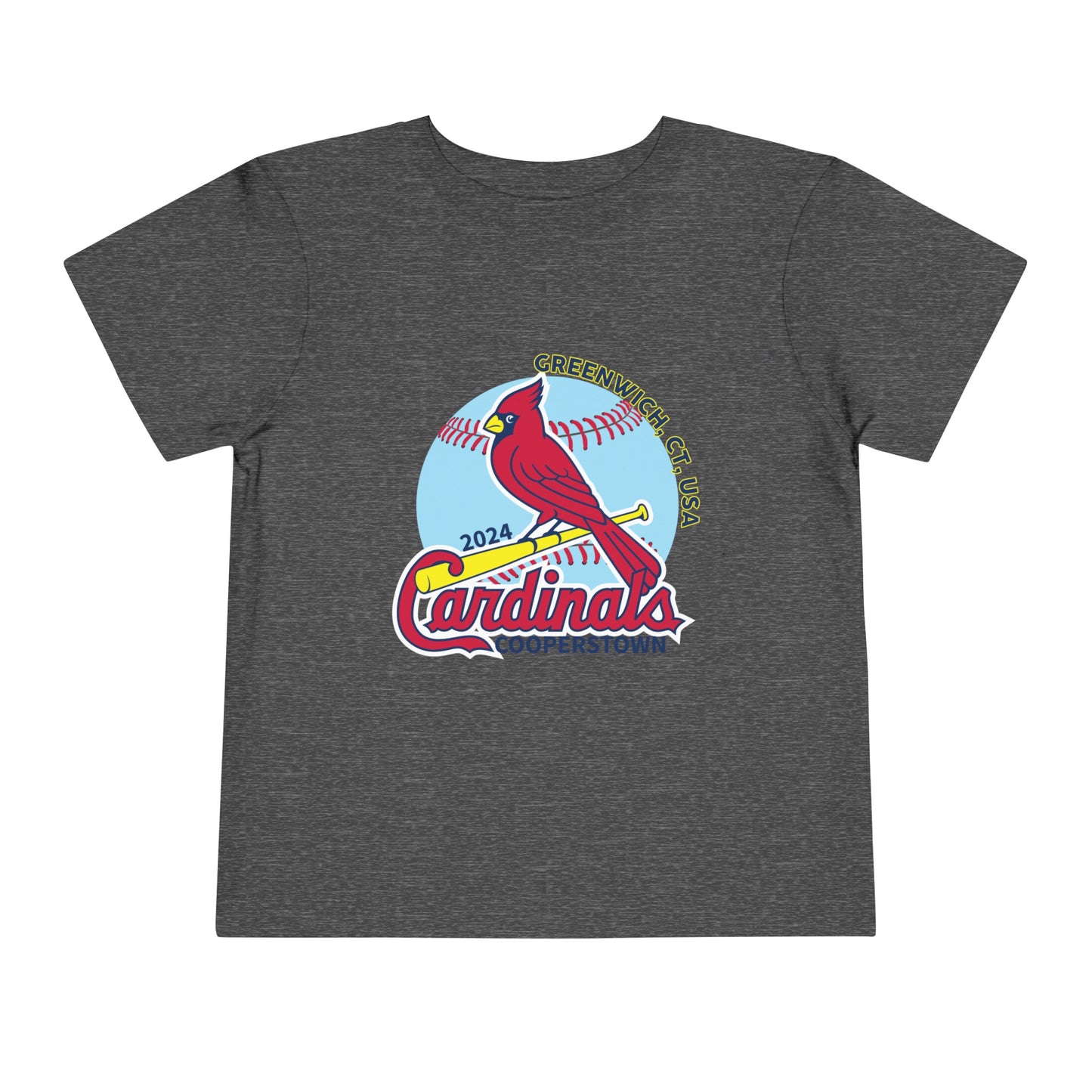 Cardinals Toddler Short Sleeve Tee Bella and Canvas