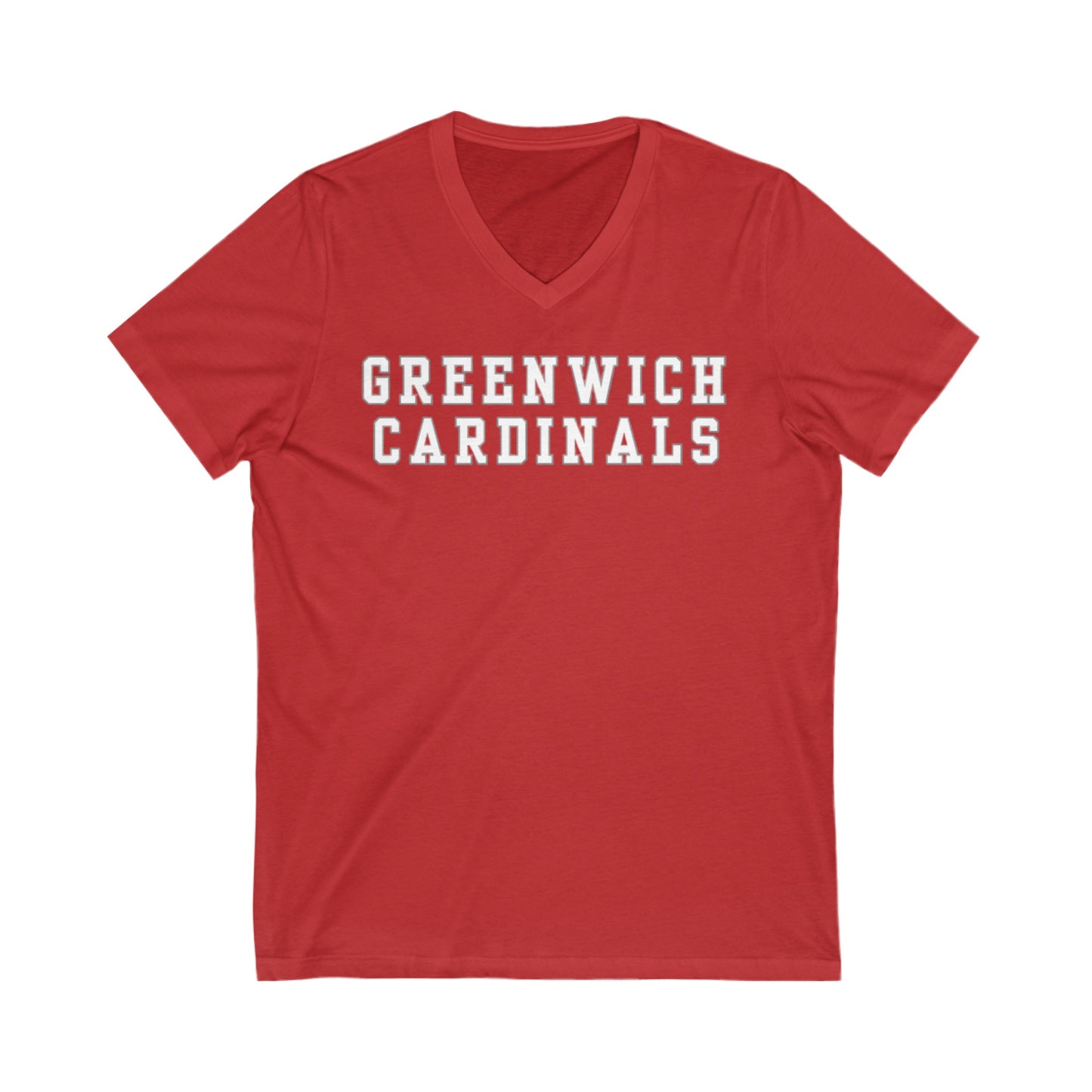 Cardinals Unisex Jersey Short Sleeve V-Neck Tee