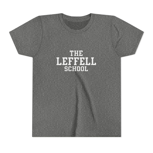Youth T-Shirt — "The Leffell School" Classic School Logo Tee