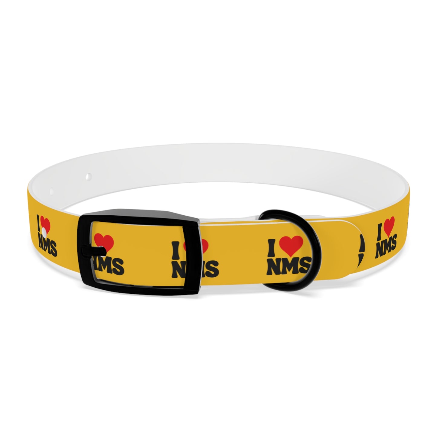 NMS I LOVE NMS Pet Collar YELLOW