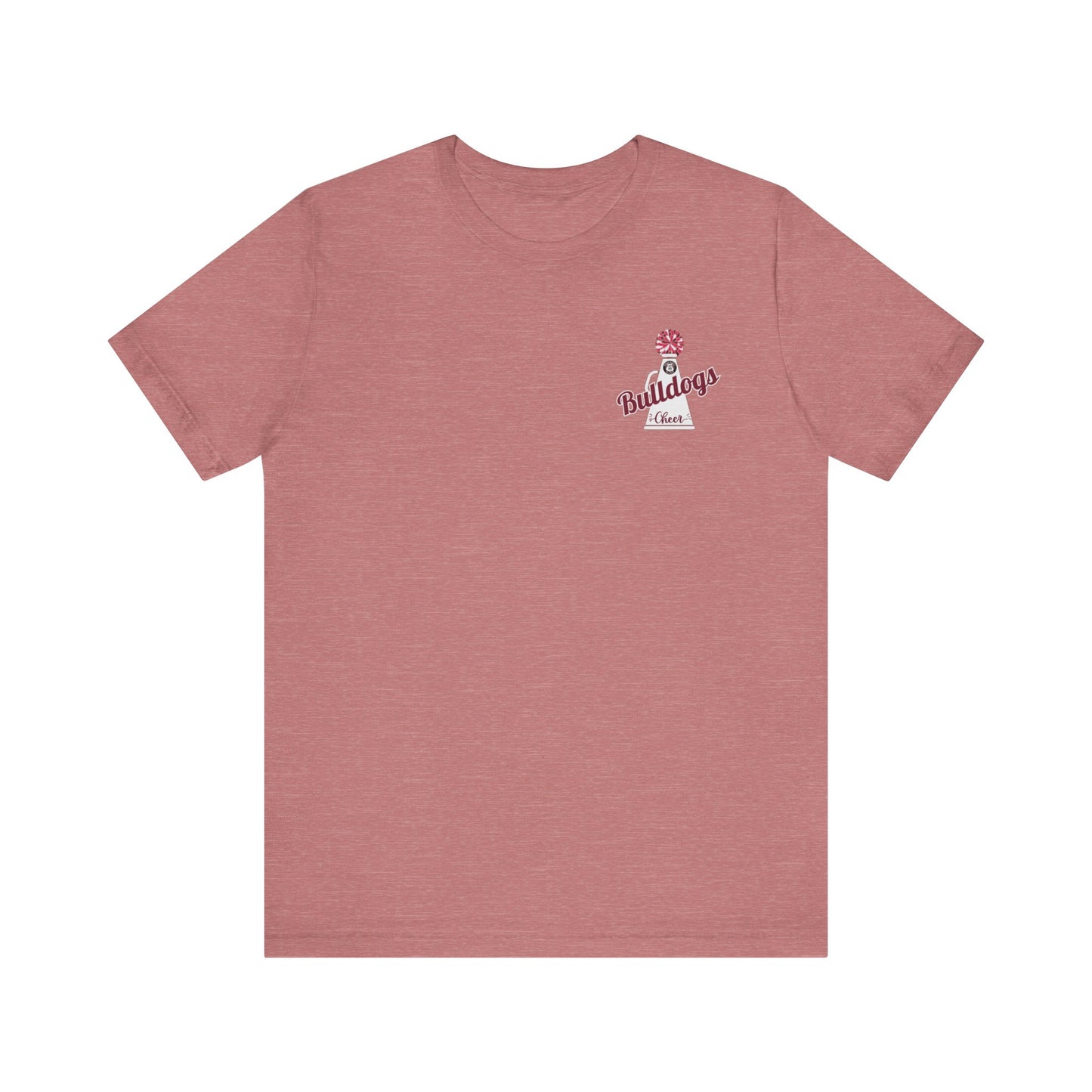 Bulldogs In My Cheerleader Era ADULT Unisex Jersey Short Sleeve Tee