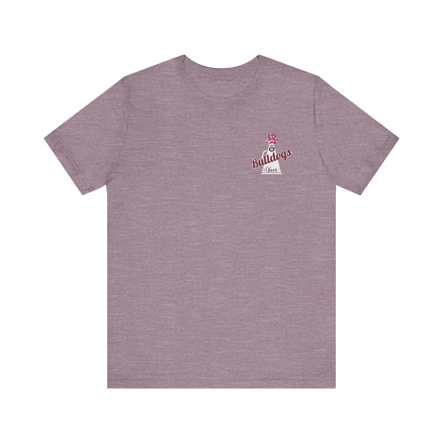 Bulldogs In My Cheerleader Era ADULT Unisex Jersey Short Sleeve Tee