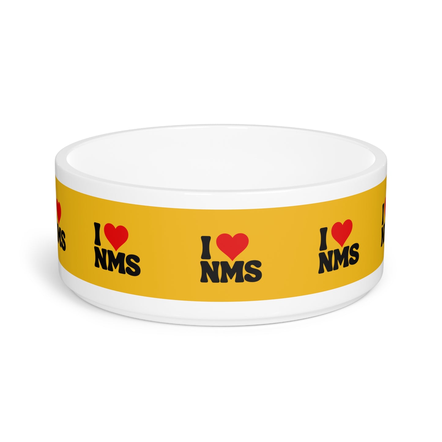 NMS I LOVE NMS Pet Bowl